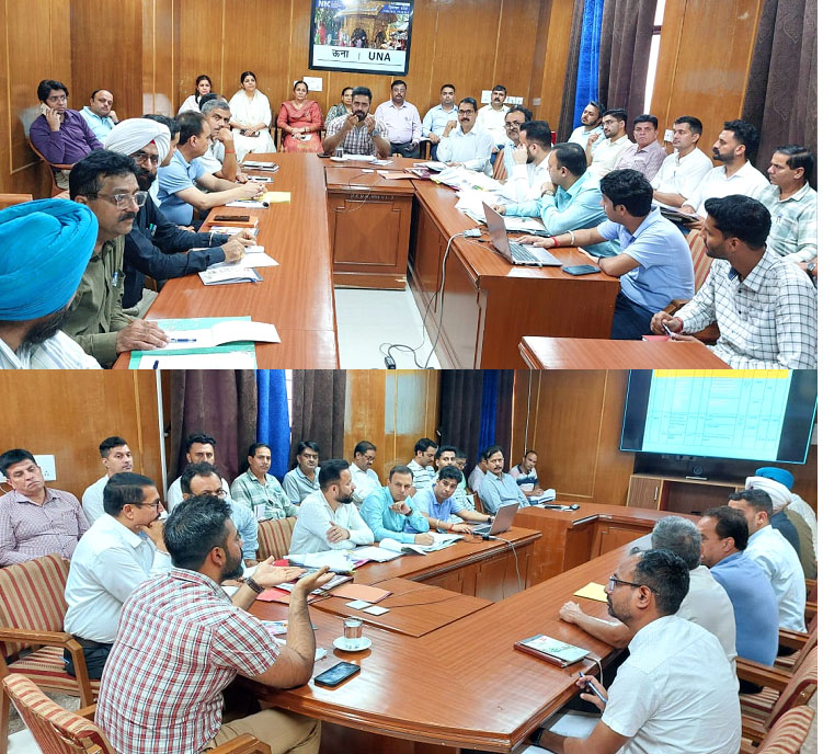 उपायुक्त ने सुशासन सूचकांक पर ली समीक्षा बैठक, आंकड़ों की सटीकता पर दिया जोर